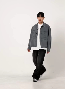 Celana Panjang Jeans Wisker Pria & Celana Baggy Jeans Wisker