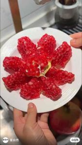 Premium Sweet & Juicy Pomegranate | Soft Edible Seeds | Fresh Imported Fruit/ Tunisia Soft Seed Pomegranate |Ready to Eat 突尼斯软籽石榴抗氧化水果爆汁爆甜