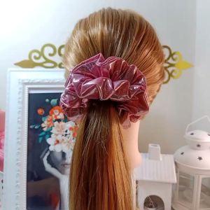 See You! - Pink Hologram ผ้าโฮโลแกรม เวลากระทบแสงสีจะปรับเปรียบเงาสวยงาม