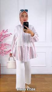 Kemeja cardigan wash