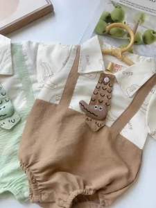 Body công tử cho bé Body đùi kèm cavat siêu xinh cho bé 3-12kg