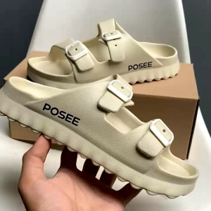 sandal pria POSE sandal koral pria modis dan simpel ringan dan nyaman anti selip dan menyerap guncangan tali dapat disesuaikan nyaman untuk perjalanan luar ruangan populer dan elegan