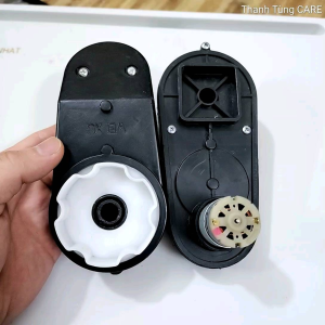 [Hàn sẵn dây] Hộp số động cơ  xe điện trẻ em loại nhỏ RS380/ Rs390 6V 12V dài 16.5cm tốc độ cao