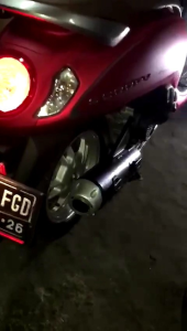 PROMO FULLSET KNALPOT COPY CMS DAN COVER TAMENG UNTUK MOTOR BEAT DELUXE VARIO SCOOPY GENIO SPACY DLL SUARA ADEM