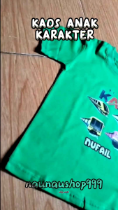 KAOS ANAK KAI KERETA API INDONESIA FREE NAMA ANAK