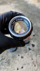 เลนส์มือหมุน Nippon Kogaku Auto NIKKOR-S 50mm f1.4 Mount Non Ai