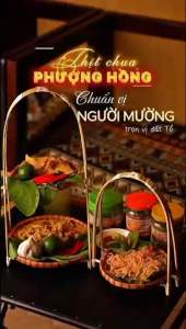 Thịt chuatỏi ớthạt dổi Phú Thọ Phượng Hồngđặc sản Thanh sơnxứ Mường