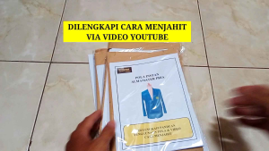 POLA JAS ALMAMATER SEKOLAH INSTAN TINGGAL JIPLAK