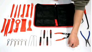 Set Alat Congkel Reparasi Dashboard Audio Mobil - Tang Pengungkit Body Kendaraan