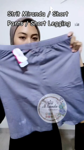 Short Legging / Strit Miranda L XL XXL Bahan Rayon Spandex - SP 777