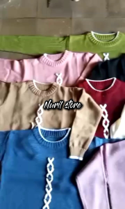 NS - PIKO Sweater Rajut Atasan Anak Blouse Usia 2-12 Tahun