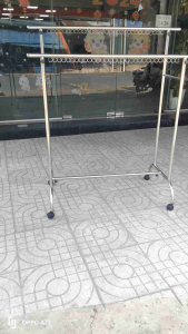 [HCM]Sào Phơi đôi chân cong inox