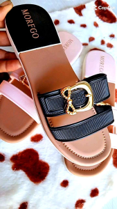 sandal slop wanita Merk morego karet jely