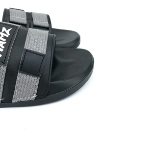 Hamz Webbing Abu Sandal Slide Casual Pria dan Wanita