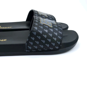 Hamz HM MONO HITAM Sandal Slide Casual Pria dan Wanita