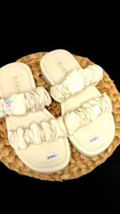 SANDAL SLOP WANITA KERUT BAN DUA RD 019