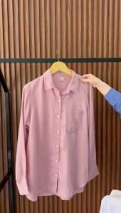 Old Navy Relaxed Chambray Classic Shirt - Blouse/Kemeja Wanita