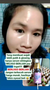 SERUM WHITE GLOW BERLIAN//AMPUH