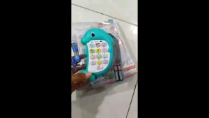 Mainan Anak Telephone Musik Dolphin 069 4 Free Baterai | Mainan Anak Edukasi Bayi Smart Cell Phone Montessori | Mainan Anak Dolphin Smart Cell Phone Telephone Musik Anak Murah Menggunakan Baterai Edukasi Hewan Laut Ikan Lumba Lumba Musik
