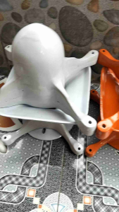 Horn T24 set rudal 6in 8inc diral alumunium drat baut