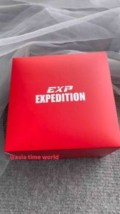 [Original] E6750 MCBTBBA Expedition Chronograph Men Watch with Black Dial and 50m Water Resistant Silver Stainless Steel Bracelet | Official Warranty