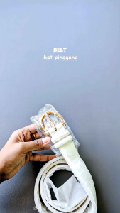 Sana Sini Berkah Ikat Pinggang Wanita Kulit Slim Casual Warna Warni Dengan Gesper