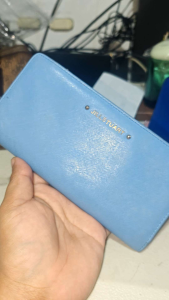 Preloved Jill Stuart Newyork Long Blue WalletGenuine Leather Wallet