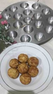 Rosita Cetakan Kue Takoyaki 18 Lubang Tebal Dan Tutup Gratis Sutil Kue