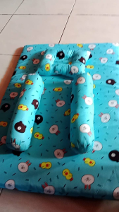 Kasur Bayi Motif Karakter fulll isian Dakron empuk Free Bantal Guling