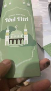 10pcs Amplop idul fitri custom desain nama murah lebaran bisa motif labubu bts