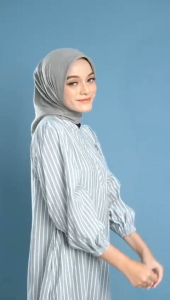 NADHEERA LUXURY Midi Dress Terbaru bahan Cotton Premium Cellia Midi Dress Nadheera Luxury