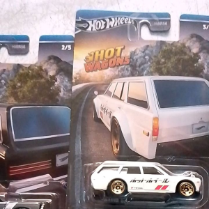 Hot Wheels Setir Custom Datsun Chevy Audi Volvo Wagon