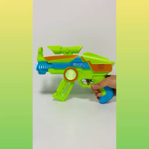 ปืนของเล่นเด็ก Space Gun มีเสียง มีไฟ ของเล่นบทบาทสมมติ