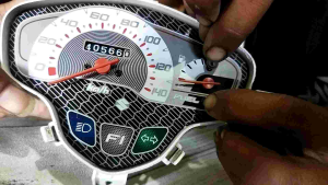 Speedometer Nex Karbu Original: Aksesoris Motor Nex FI