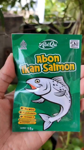 Abon Ikan Salmon Non MSG Abon Bayi MPASI 15 Gram