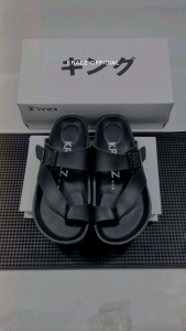 KRALZ Sandal Pria Folk Black