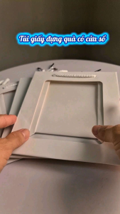 Combo 10 túi giấy cửa sổ size 18x20x8