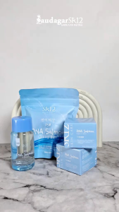 SR12 paket skincare DNA salmon untuk perawatan wajah lebih sehat dan mencerahkan wajah