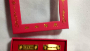 ตั้งมงคลทองแท่งงานโลหะสวยราคาชิ้นละ 65บ. ตั้งเพื่อเสริมความร่ำรวย เงินทองไหลมาเทมา