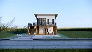 แบบบ้านโมเดิร์น 2 ชั้น