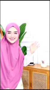 Khimar dagu jumbo jilbab inara jumbo jersey bergo Malaysia jersey