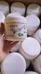 Hấp dầu phục hồi ủ  xả tóc VIVA 500ml phục hồi tóc hư tổn tai nhà