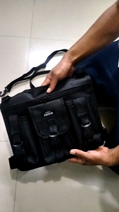 TAS DADA SELEMPANG PRIA KEREN BARU plus tali selempang