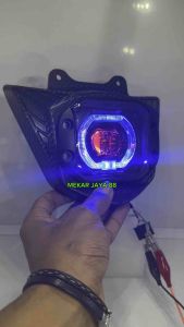 LAMPU DEPAN SEMI BILED CRF KLX WR 150 LAMPU TEMBAK MODEL BILED