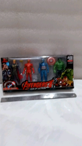 Mainan Robot Avengers Set isi 4 pcs Age Of Ultron Figure Superheroes no 2114