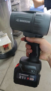 Combo Máy thổi phản lực pin BOSSUN M21B-HT1000G gồm pin và sạc Không chổi than 80Nm Lực thổi 15m/s 1000G