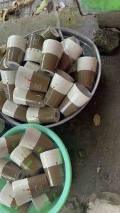 LY/CỐC GIỮ NHIỆT NHẬT BÃI 450ml - có trầy xước do vận chuyển.