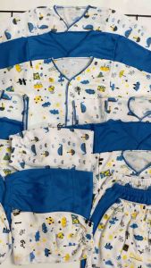 PAKET BAJU BAYI BARU LAHIR SERIES BIRU PAKET NEW BORN ISI 18 PCS