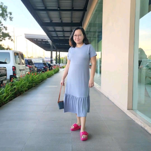 YNN | Savannah Breastfeeding Dress - Calf Length