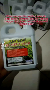 Cairan/Obat PEMBASMI RUMPUT LIAR ISI 1 LITER SIAP PAKAI